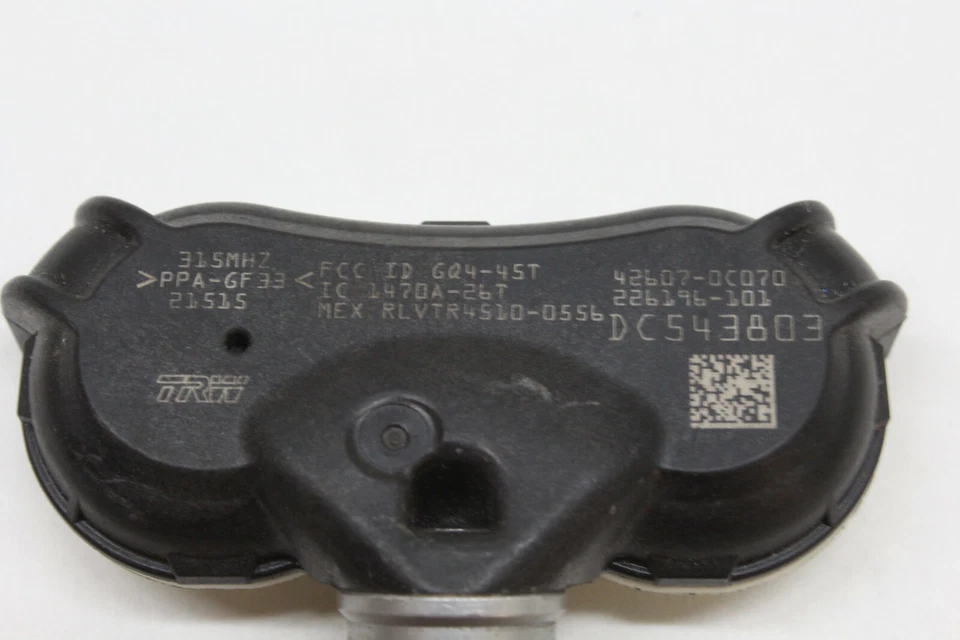 Toyota Sienna TPMS 2015 sensor de presión de neumáticos 42607-0C070 OEM 11 12 14 17 18 19 Foto 3 de 3