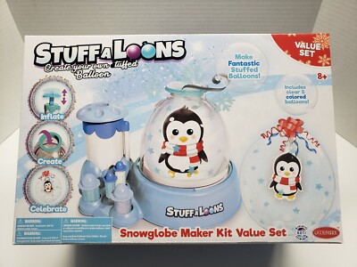 Stuff a Loons Snowglobe Maker Value Set Create Your Own Stuffed Balloon