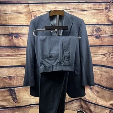 Brooks Brothers X Thom Browne Suit By Southwick Gray Size 40R 34W Striped