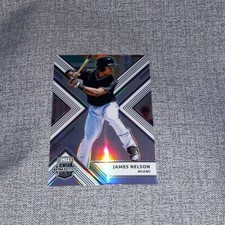 2018 Elite Extra Edition OptiChrome Holo Prizm #95 James Nelson RC 