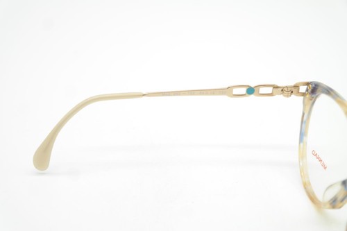 Vintage Menrad 282 Multicolored Gold Blue Oval Eyeglass Frame - Picture 5 of 6