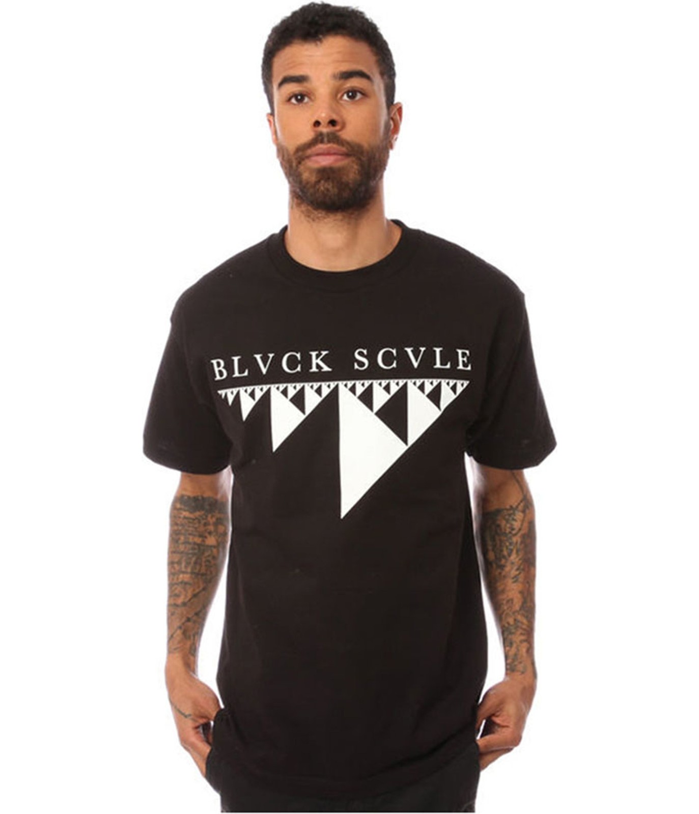Black Scale Mens The Pyramidology Graphic T-Shirt Black Small 4190₽