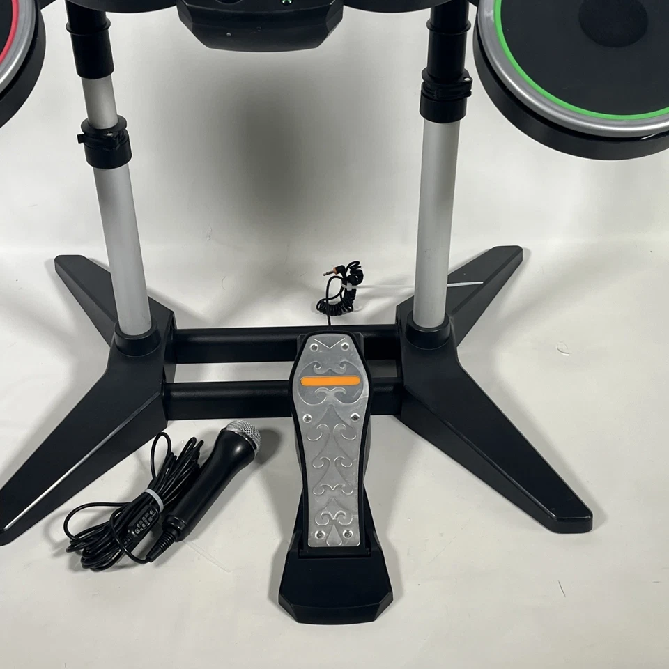 Harmonix Rock Band Wireless Drum Set w/ Foot Pedal Xbox 360 XBDMS2 - Image 4 of 4