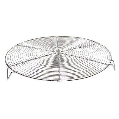 Gobel Round Cooling Rack w/ Feet- 28cm Stainless Steel Cake/Wire Cooler
