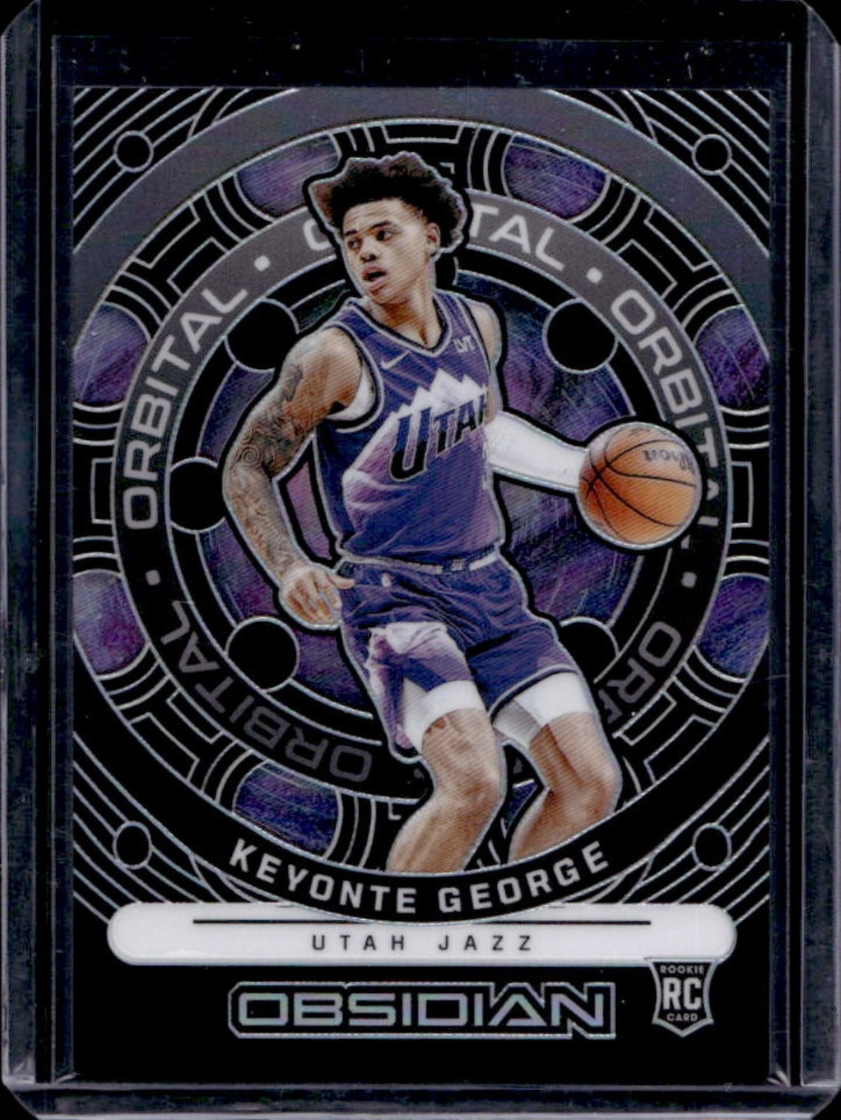2023-24 Obsidian Keyonte George Orbital RC Rookie #87/99 Jazz