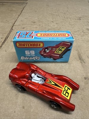 ミニカー 1977Matchbox 69 Turbo Fury Rola-matics Matchbox Rola-matics Model No. 69 Turbo Fury 1973 | eBay