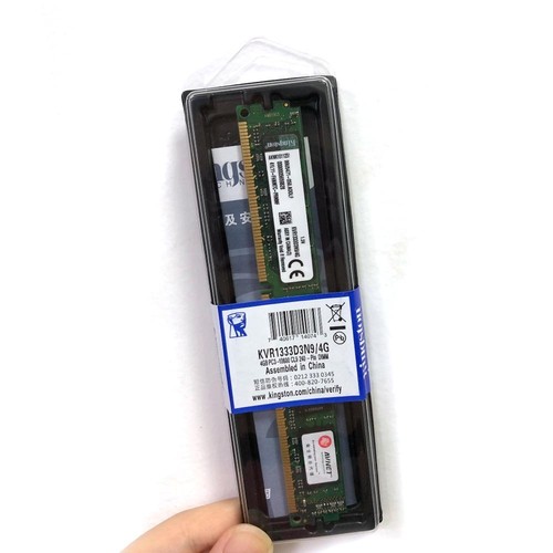 Kingston 4GB 1333MHz PC3-10600U DDR3 KVR1333D3N9/4G DIMM Intel Desktop Memory - Afbeelding 6 van 9