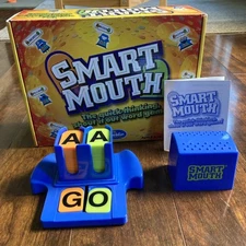 SMART MOUTH Quick Thinking Shout It Out WORD GAME 2+ Players 2001 BINARY ARTS