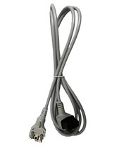 Bosch/Neff 2 Pin Fridge  Mains Power Lead Fits Appliances Cable NEW EU Plug