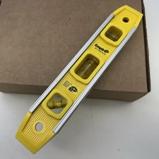 Empire 581-9 Torpedo Level Magnetic Yellow Measuring Tool 9โ Long Made in USA
