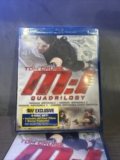 Mission, Impossible Quadrilogy Tom Cruise 4 Disc Set Blu-ray Combined ship