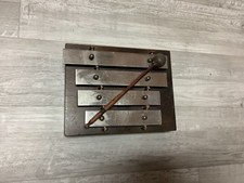Vintage Xylophone With Mallet  J.C. Deagan Railroad / Ship Dinner Chime 4 Bell