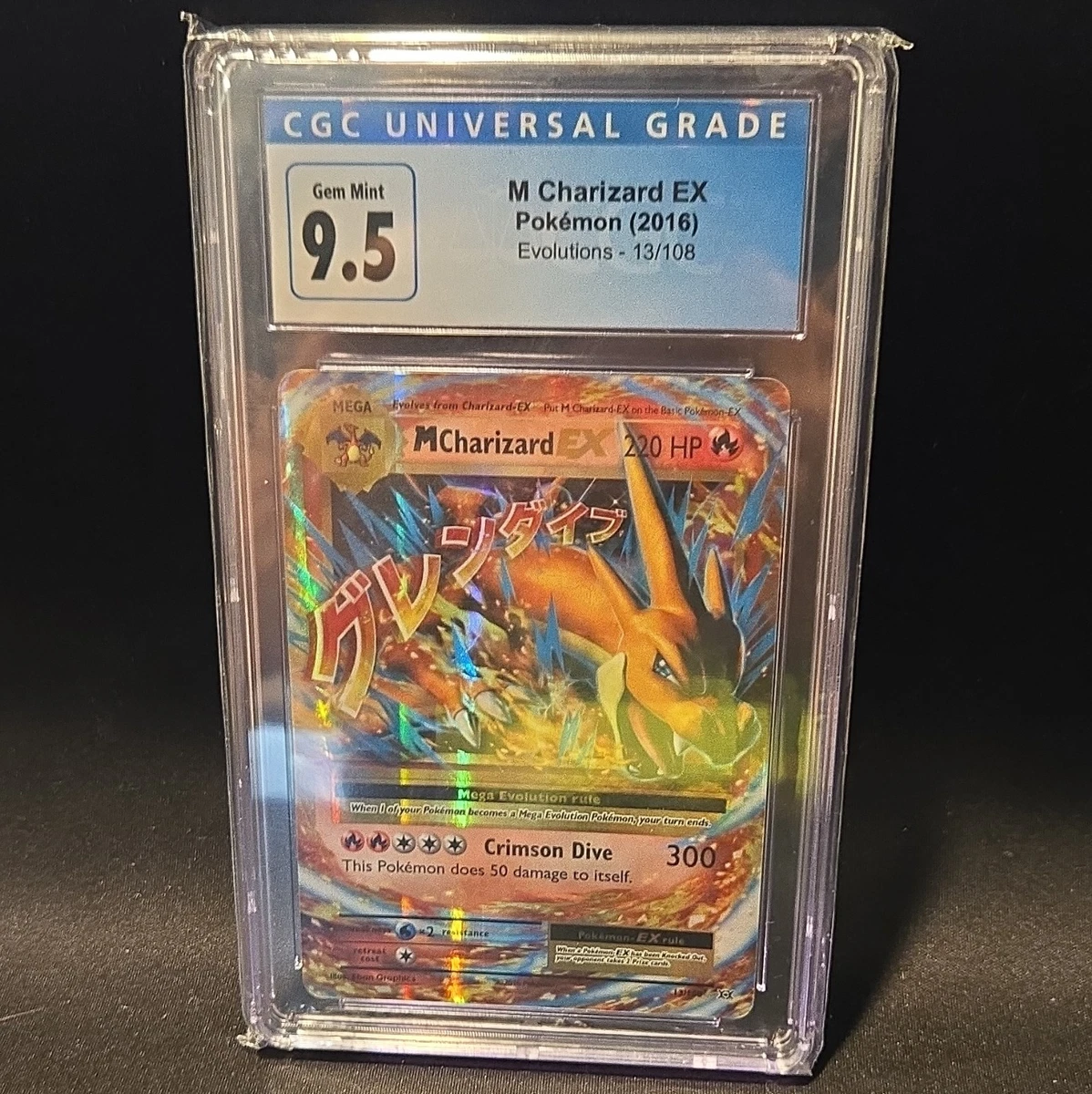 Charizard Pokémon TCG Grade 9.5 Individual Collectible Card Game