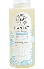 Honest Purely Sensitive Bubble Bath, Hypoallergenic, Fragrance Free, 12 fl oz