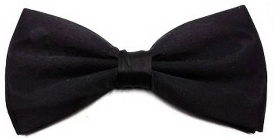 Knightsbridge Neckwear Herren Einfach Die Seide Krawatte - Schwarz - Bild 1 von 1
