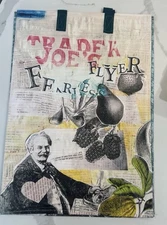 Trader Joe’s Bag Fearless Flyer Rare NEW Reusable Grocery Shopping Ships Fast