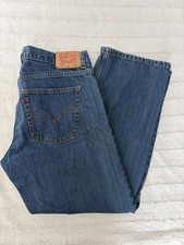 Levi s Boys 550 Straight Leg Jeans Size 14H