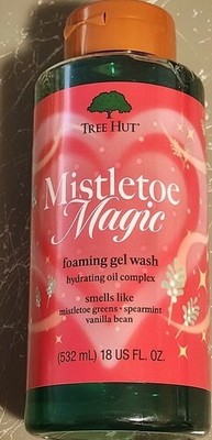 Tree Hut Mistletoe Magic Body Foaming Gel Wash 18oz