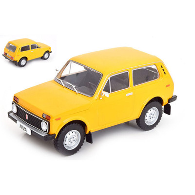 LADA NIVA 1600 (VAZ 2121) 1977 YELLOW 1:18 Modelcargroup Auto Stradali -D- Neues