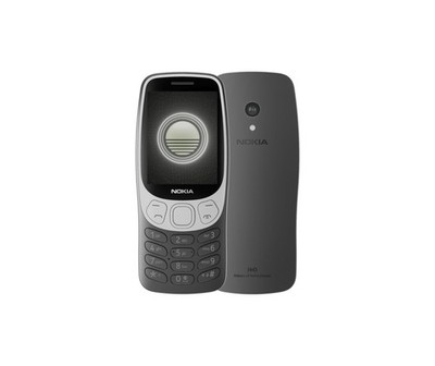 Nokia 3210 Grunge schwarz 4G 2,4'' Dual SIM 2MP Android SIM frei UK Funktion Ph