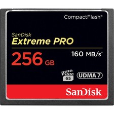 SanDisk 256GB Extreme PRO CompactFlash Memory Card