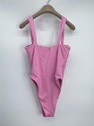 Franchesca Womens One Piece Swimsuit Pink Size L FR Rose Bloom Fixed Cups — photo 3