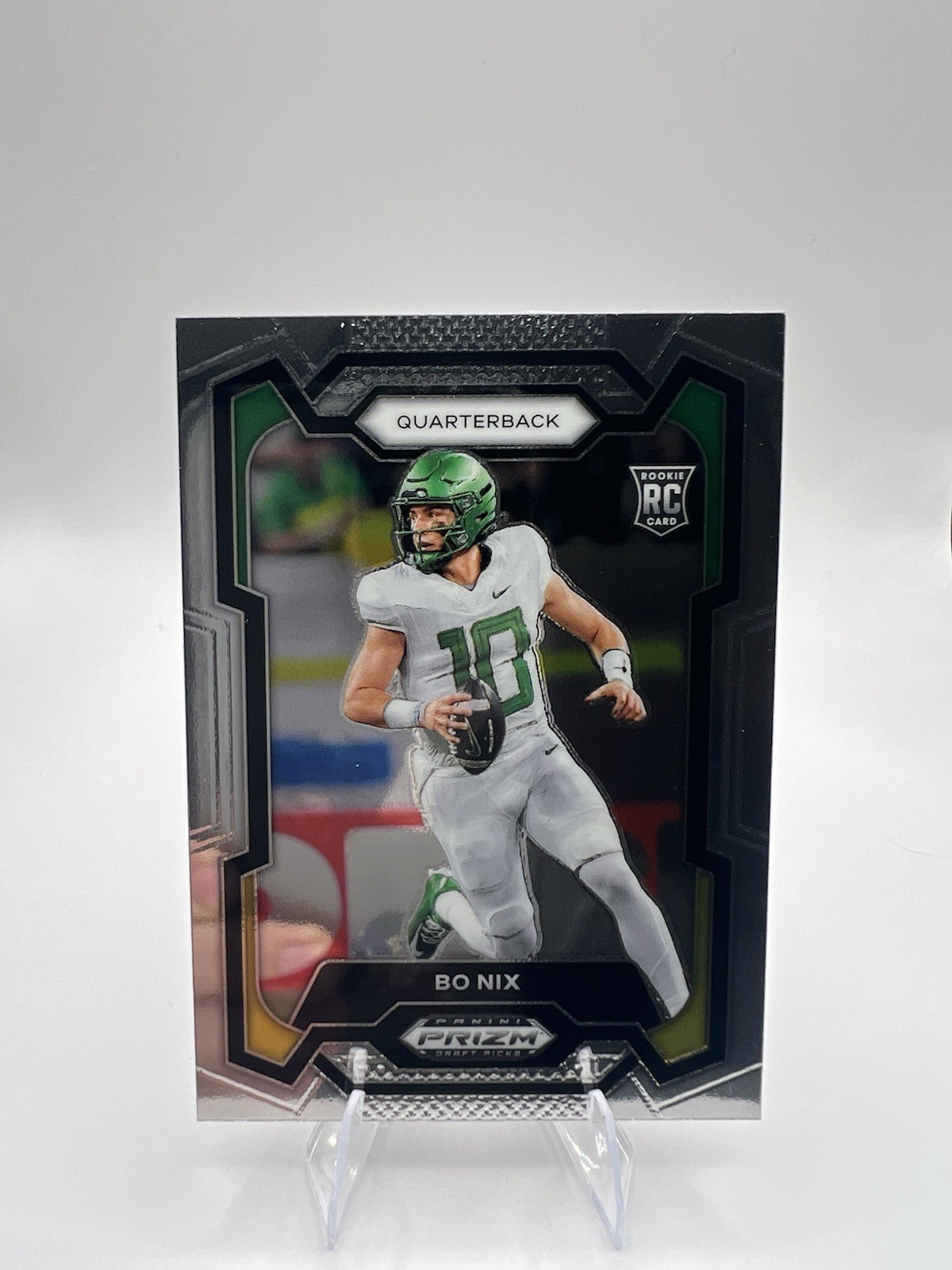 2024 Panini Prizm Draft Picks - Bo Nix #105 Silver Prizm (RC)