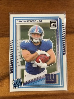 2025 Donruss Optic CAM SKATTEBO #228 RC Rated Rookie Base Card Giants