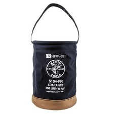 Canvas Bucket,Flame-Resistant,12-Inch