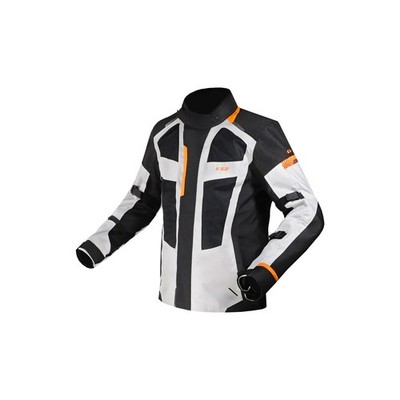 LS2 Jacke Scout Man Black Grey Orange M