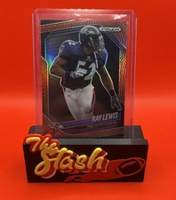 2025 Panini Prizm Black- Ray Lewis #8 Football Prizm #/225