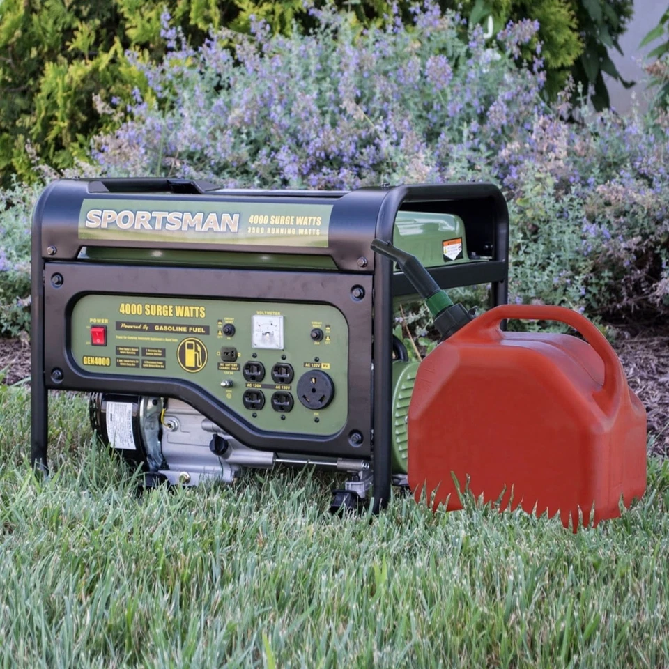 Generador Portátil Sportsman GEN4000 - Modelo Gasolina 4000 vatios Foto 2 de 4