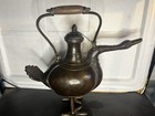 Beautiful vintage Chinese bronze teapot in the form of a duck