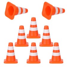 Compact Educational 1.4-Inch Mini Traffic Cones for Creative Play & Learning