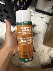 Clay Pot Sealer, 12Oz, Clear