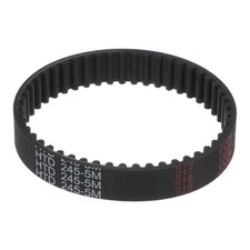 uxcell HTD-5M Rubber Timing Belt 245mm Pitch Length x 15mm 245-5M-15mm, Black