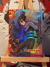 Speed - O - Sound Sonic SR One Punch Man Anime Holo Foil Card Super Rare CCG 