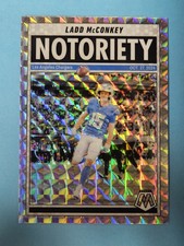 2025 Panini Mosaic Ladd McConkey #2 Notoriety Mosaic Prizm Los Angeles Charger