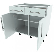 800mm Drawer Line Double Base