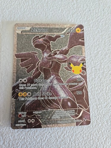 Zekrom Celebrazioni Collezione Classica Holo Ultra Rara Full Art Pokémon 114/114  - Foto 1 di 2