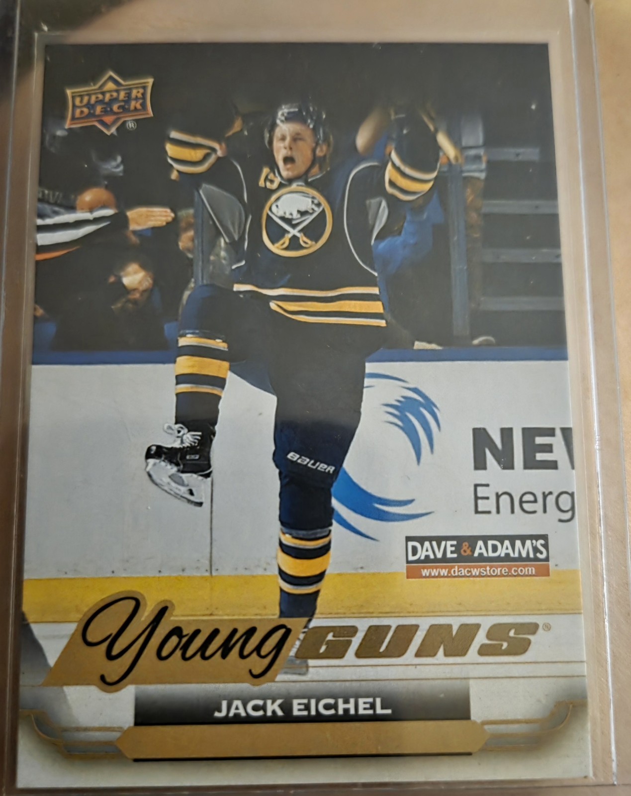 2015-16 Upper Deck - Ud Canvas Young Guns Jack Eichel #C91 (RC)