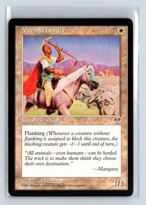 MTENDA HERDER (2x)   MTG Magic the Gathering Card   Mirage   Common