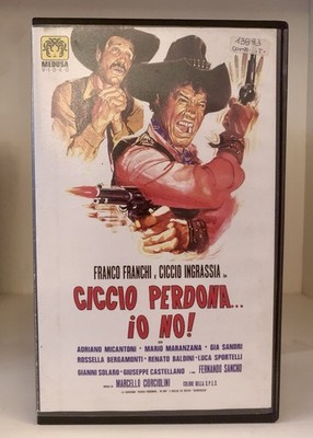 CICCIO PARDONA I NO! VHS Medusa Video Franco Franchi Ciccio Ingrassia