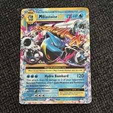 Pokemon Tcg M Blastoise Ex 22108 Evolutions Holo Ultra Rare English Hp 220