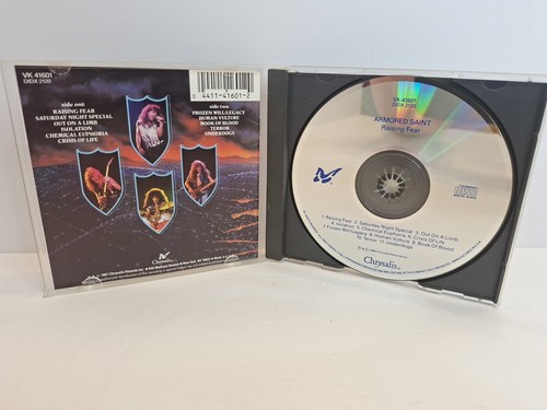 ARMORED SAINT - Raising Fear - CD - 1987 chrysalis records VK 41601 DIDX 2120 - Foto 6 di 14