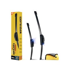 26" 18" Windshield Wiper Blades, Original Quality U/J Hook 2 Pack