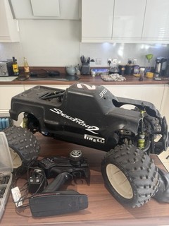 Carson Comanche 1/5 27cc Petrol RC Monster Truck – Rare Restoration Project
