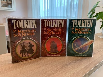   Der Herr der Ringe  Erste portugiesische Ausgabe 1981 - J.R.R.Tolkien