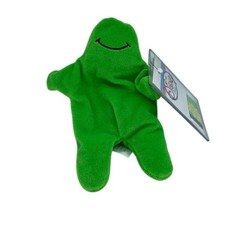 The Disney Store Green Flubber Movie Mini Bean Bag Animal Soft Plush Toy