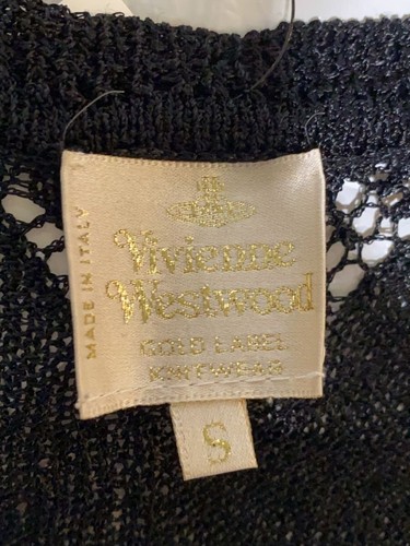 Vivienne Westwood S Cotton Black Camisole Tank Top - Picture 3 of 4